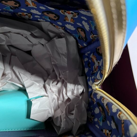Funko Loungefly - Aladdin 30th Anniv Palace Backpack Bag w/ Jasmine Pop Vinyl main image 3